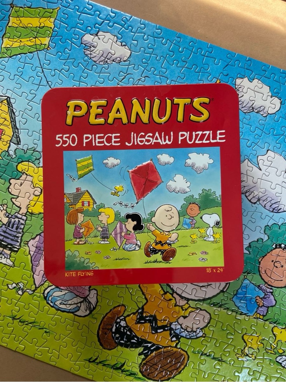 Peanuts 4-Puzzle Lot